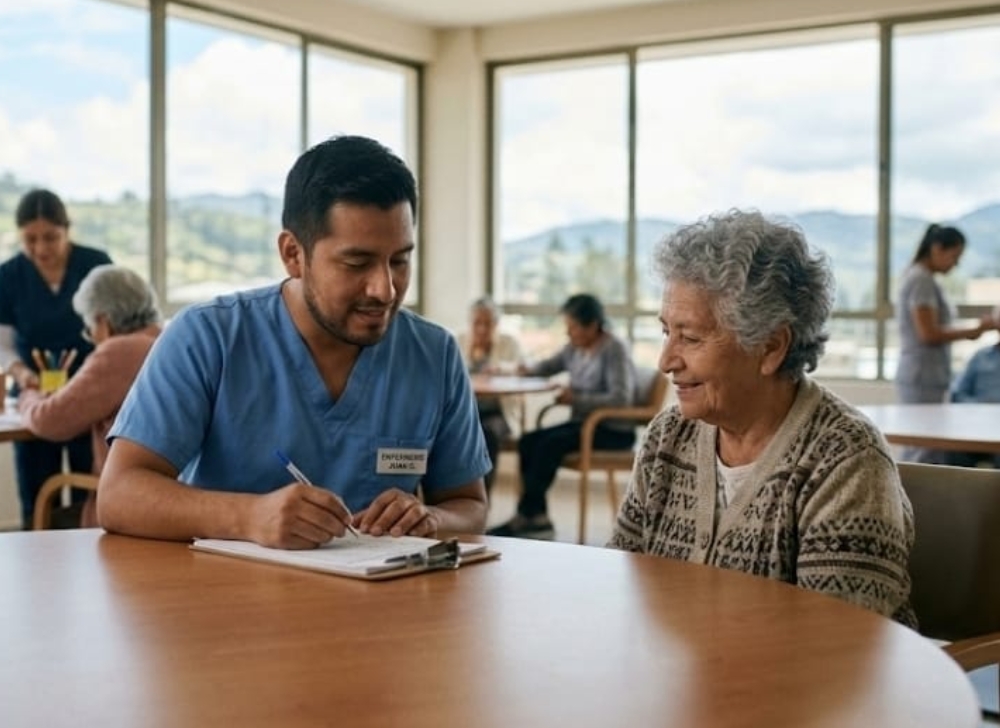 Enfermeroa para Centro de Atención Geriátrica y Estancia Diurna