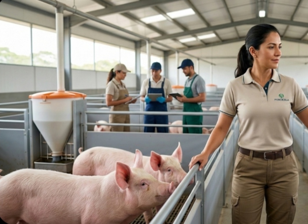 Líder Operativo y Coordinador de Producción Porcina