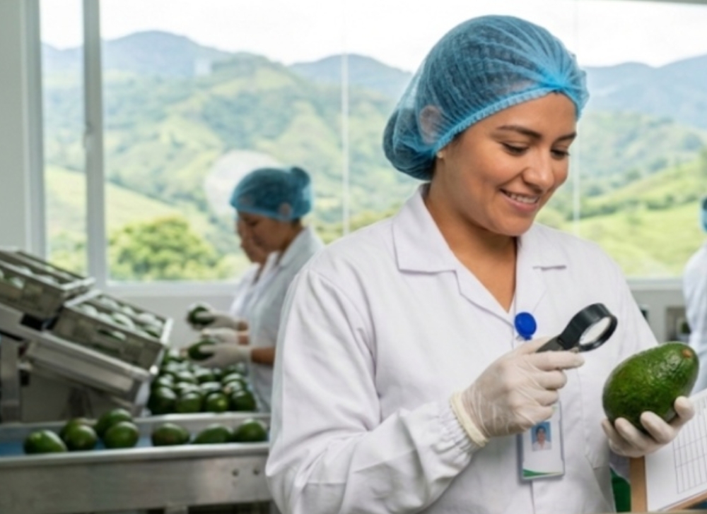 Monitor de Calidad Certificado para Operaciones de Postcosecha