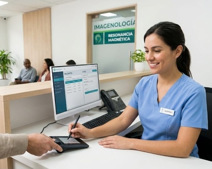 Secretaria Recepcionista para Centro de Imagenología de Vanguardia